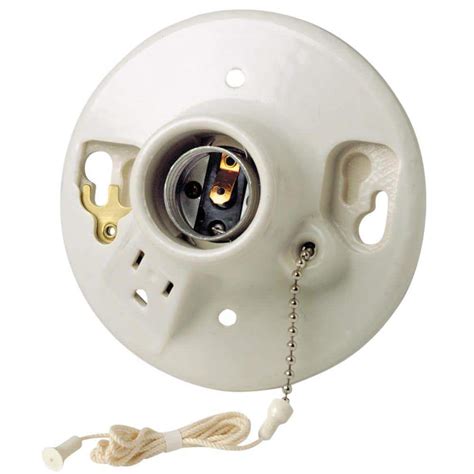 Outlet Box Lampholder, Single Circuit 